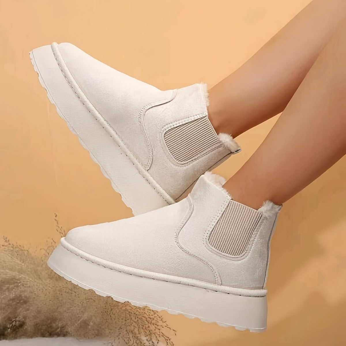 Winter Snow Boots Warm Plush Ankle Boots