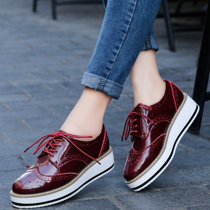 Women's Stylish Lace-up Shoes