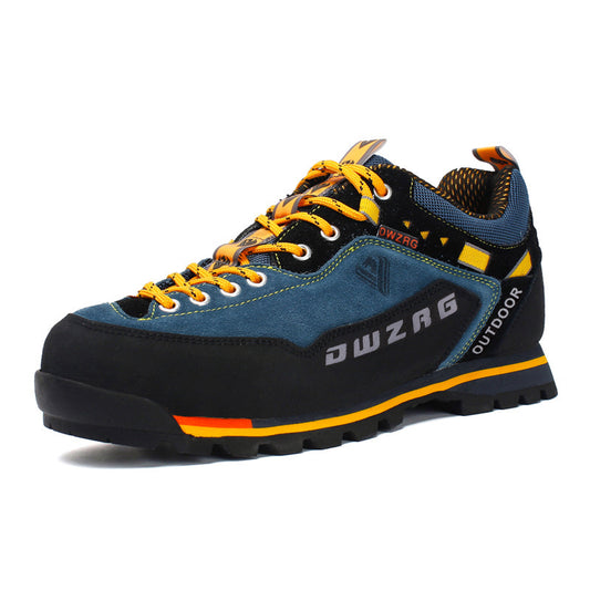 Men's shock absorber hiking shoes