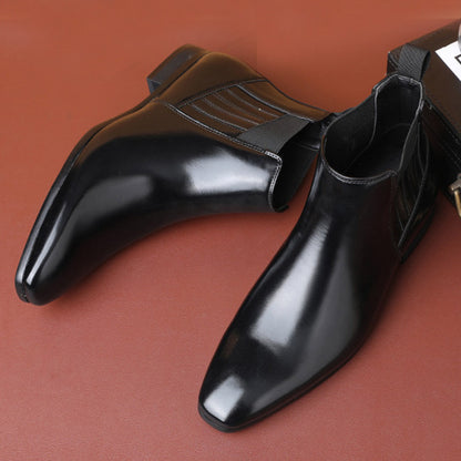 Business Formal Leather style Boots For Men